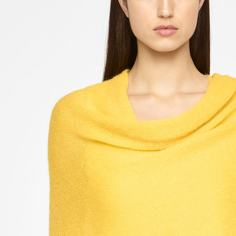 Sarah Pacini MOHAIR PONCHO Voorzijde