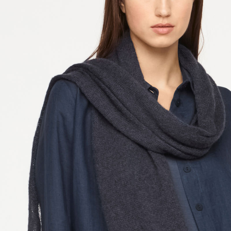 Sarah Pacini SOMMERSCHAL AUS MOHAIR Vorne