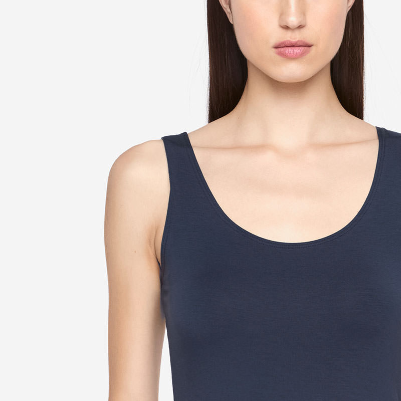 Sarah Pacini SLEEVELESS TUNIC Front