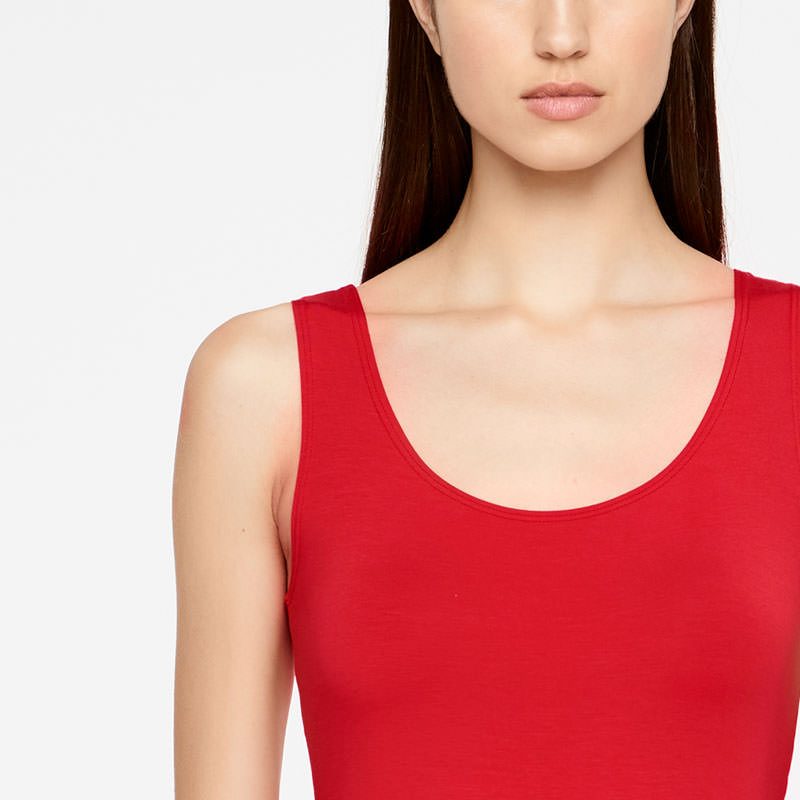 Sarah Pacini SLEEVELESS TUNIC Front