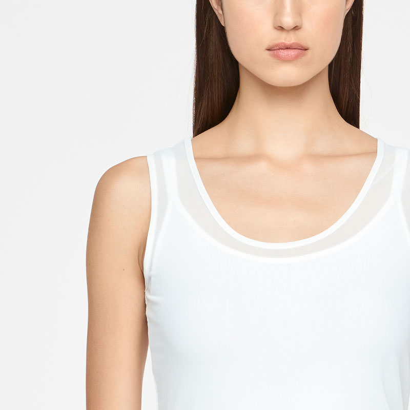 Sarah Pacini TRANSPARENTE TOP - ANAÏS Vorne