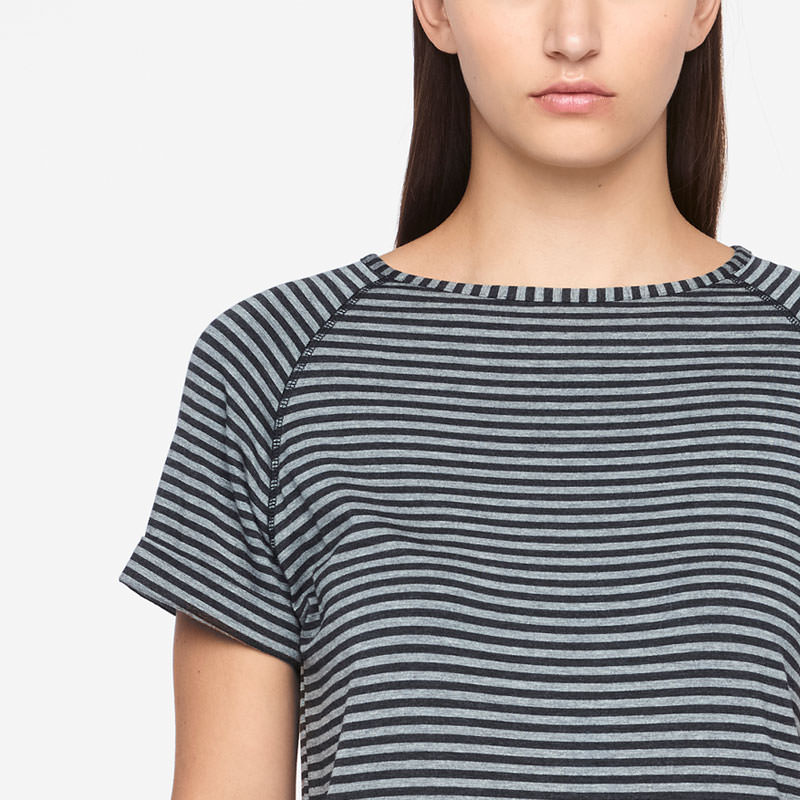 Sarah Pacini T-SHIRT - STRIPES Front