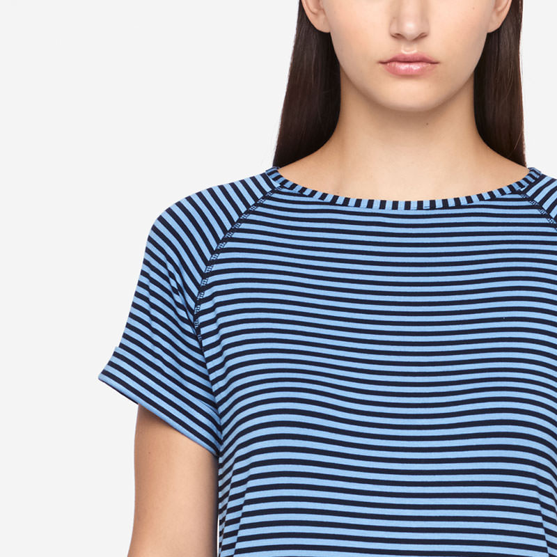 Sarah Pacini T-SHIRT - STRIPES Front