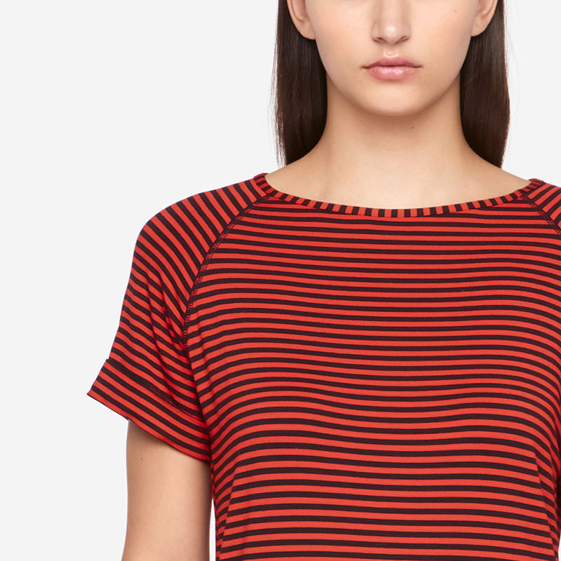 Sarah Pacini T-SHIRT - STREIFEN Vorne