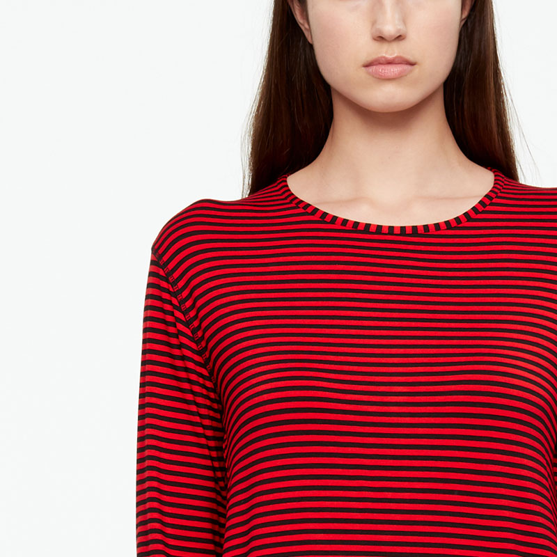 Sarah Pacini T-SHIRT - MANCHES LONGUES De face