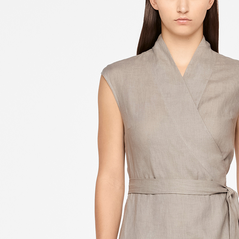 Sarah Pacini WRAP DRESS - KNEE-LENGTH Front