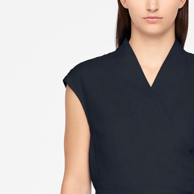 Sarah Pacini ROBE PORTEFEUILLE - MAXI De face