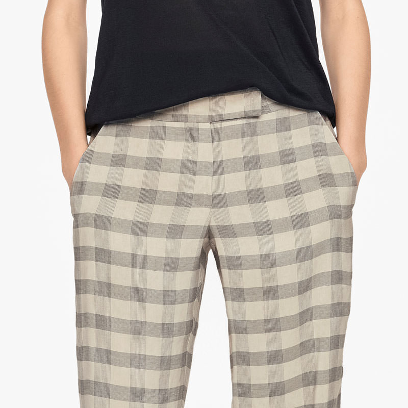 Sarah Pacini AUDREY-HOSE - TARTAN Vorne