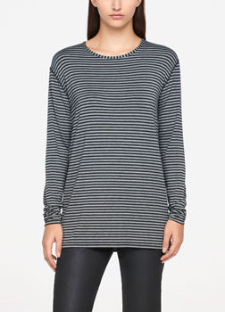 Sarah Pacini T-SHIRT - MANCHES LONGUES De face