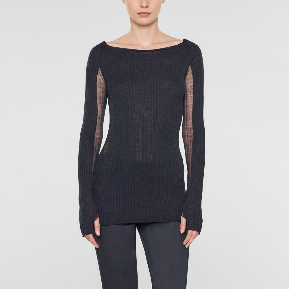 Sarah Pacini Pull long ajusté De face