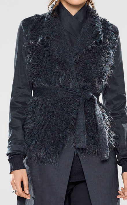 Sarah Pacini Pull long ajusté Look