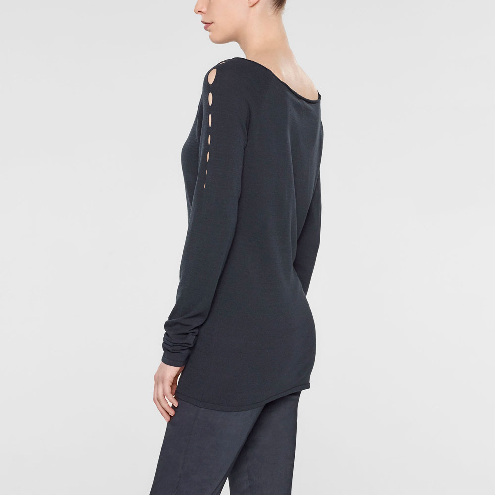 Sarah Pacini Pull long ajusté Derrière
