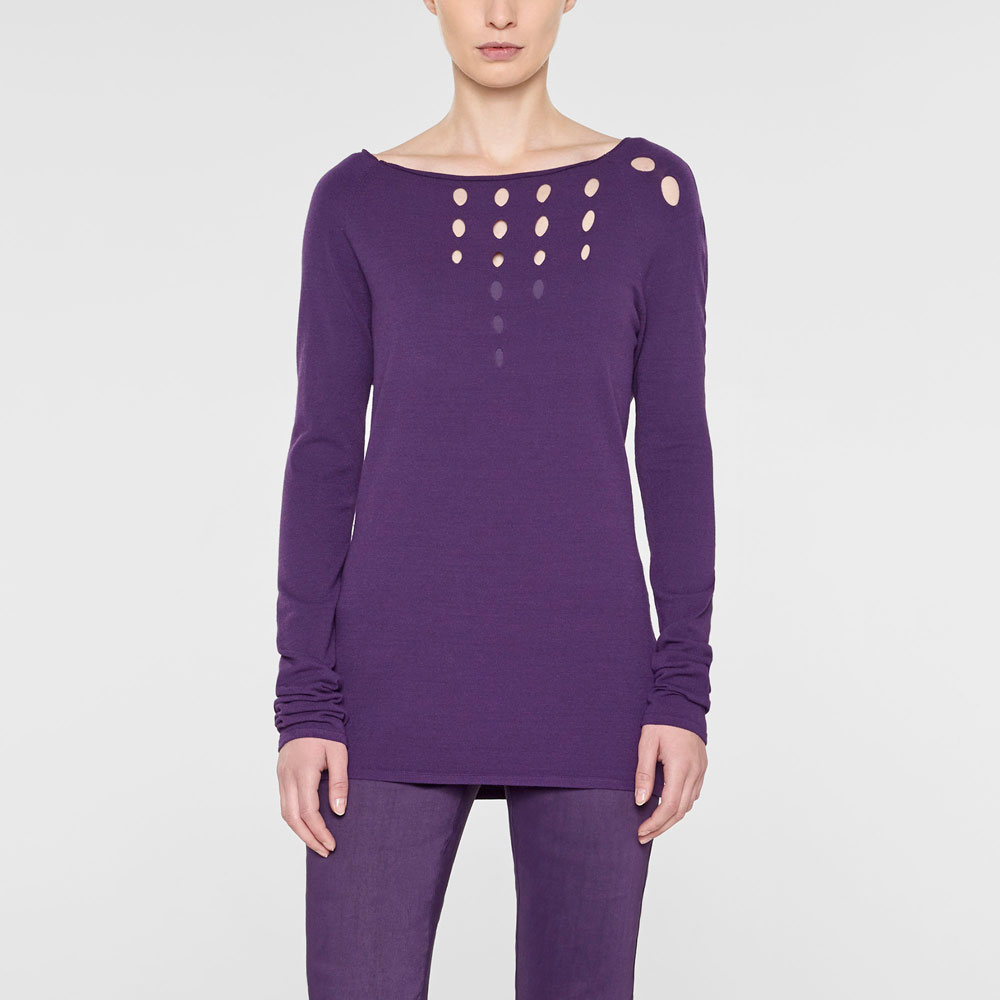 Sarah Pacini Pull long ajusté De face