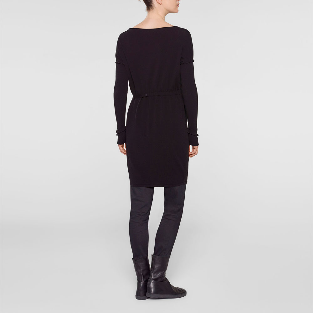 Sarah Pacini Pull long avec ceinture souple Derrière