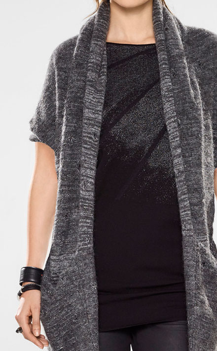Sarah Pacini Pull long à manches 3/4 Look
