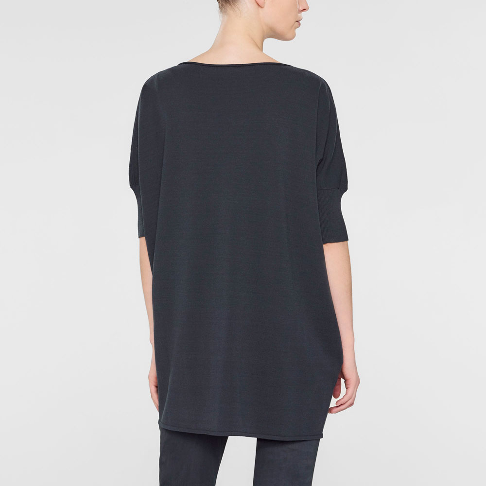 Sarah Pacini Pull long à manches 3/4 Derrière