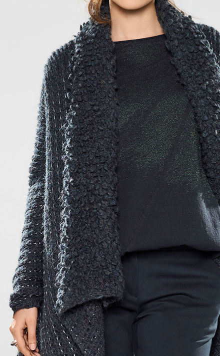 Sarah Pacini Pull long à manches 3/4 Look
