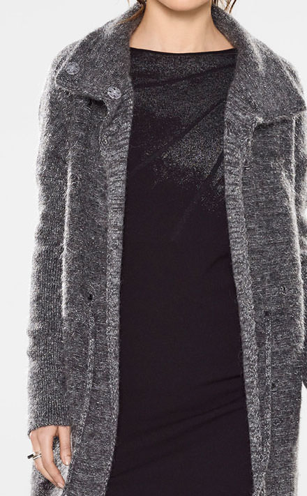 Sarah Pacini Robe courte ajustée Look