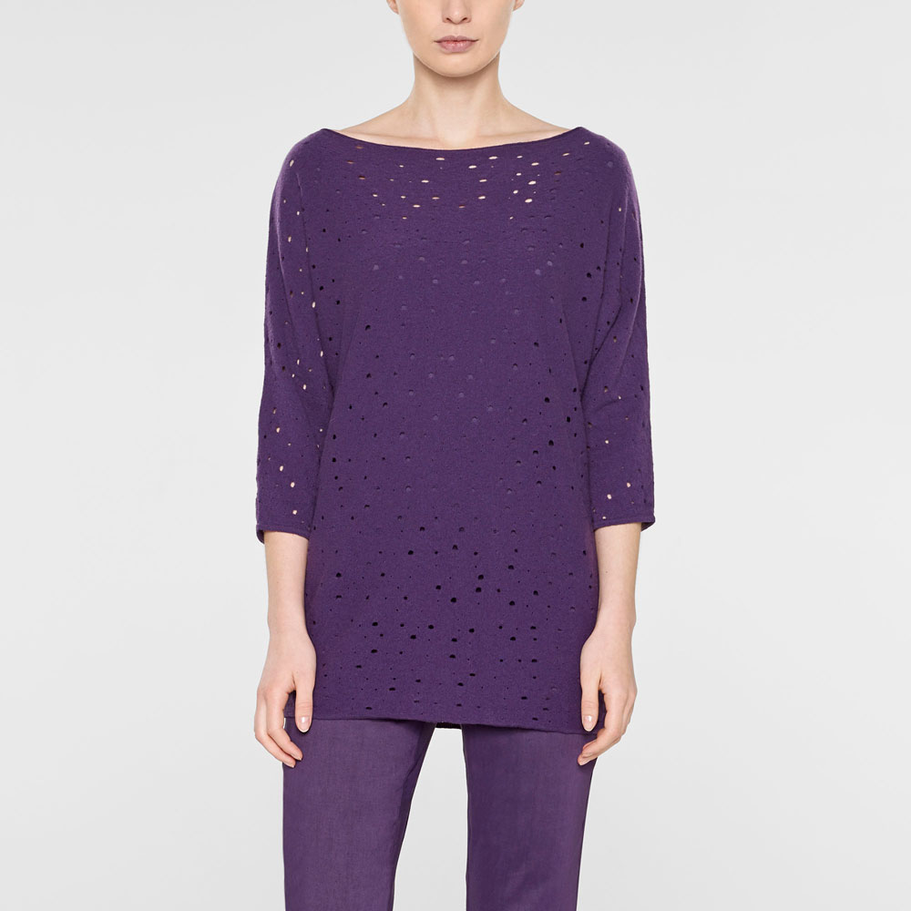 Sarah Pacini Pull long, ample De face