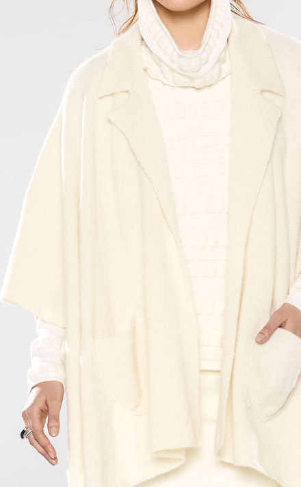Sarah Pacini Pull ample à col cheminée Look