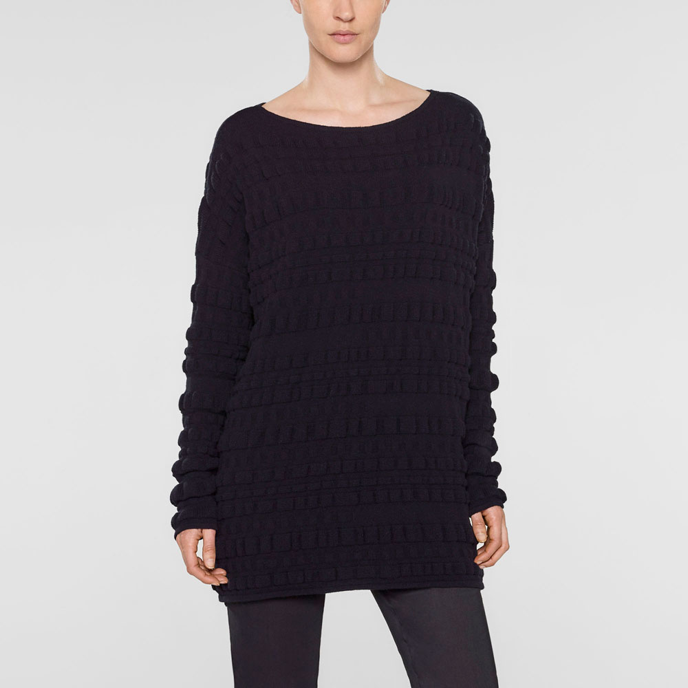 Sarah Pacini Pull long ample De face