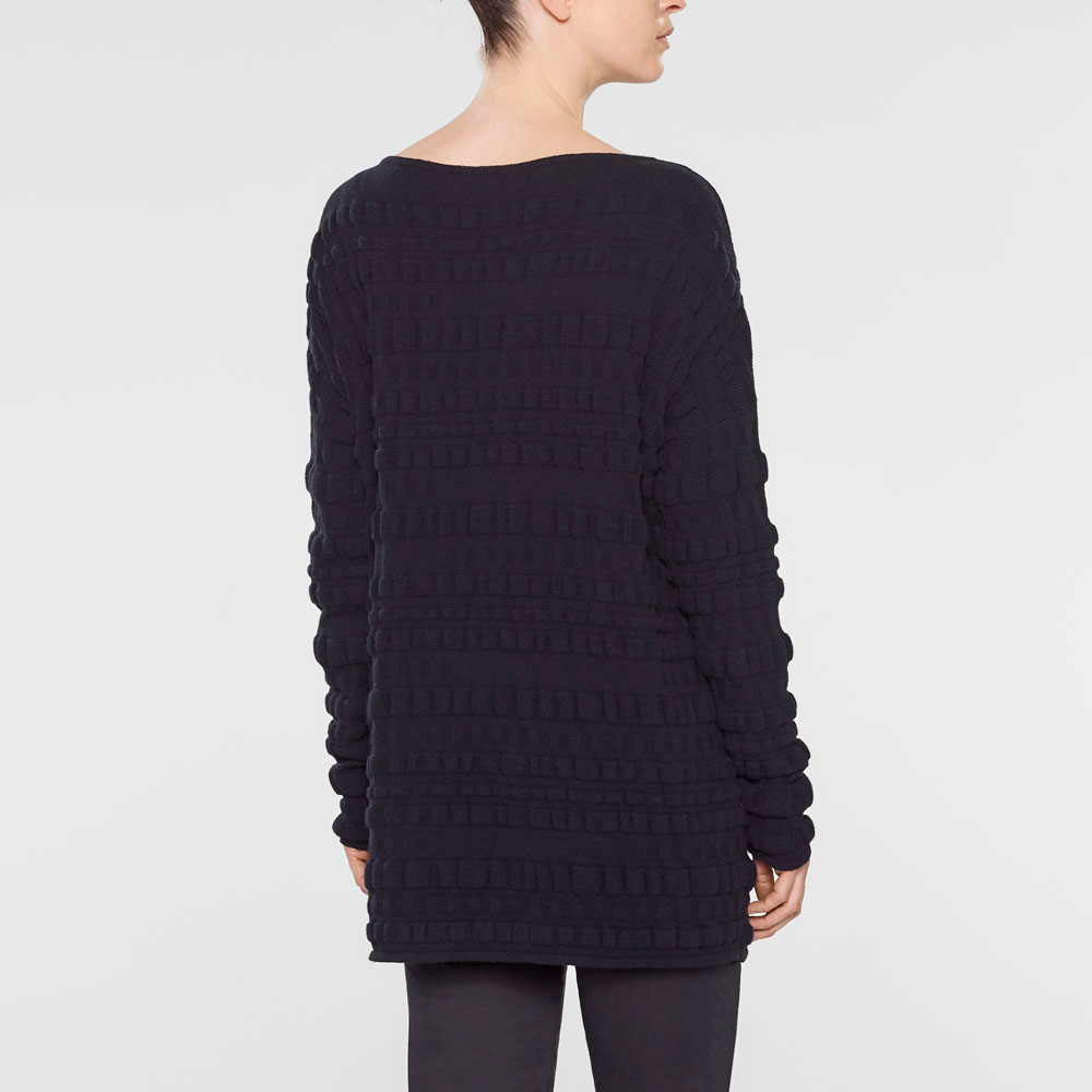 Sarah Pacini Pull long ample Derrière