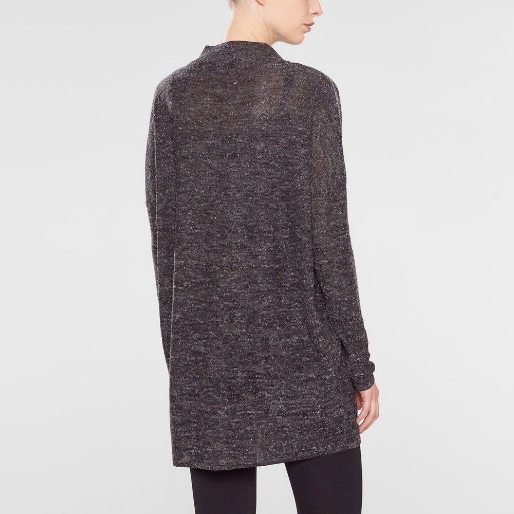 Sarah Pacini V-neck long sweater Back view