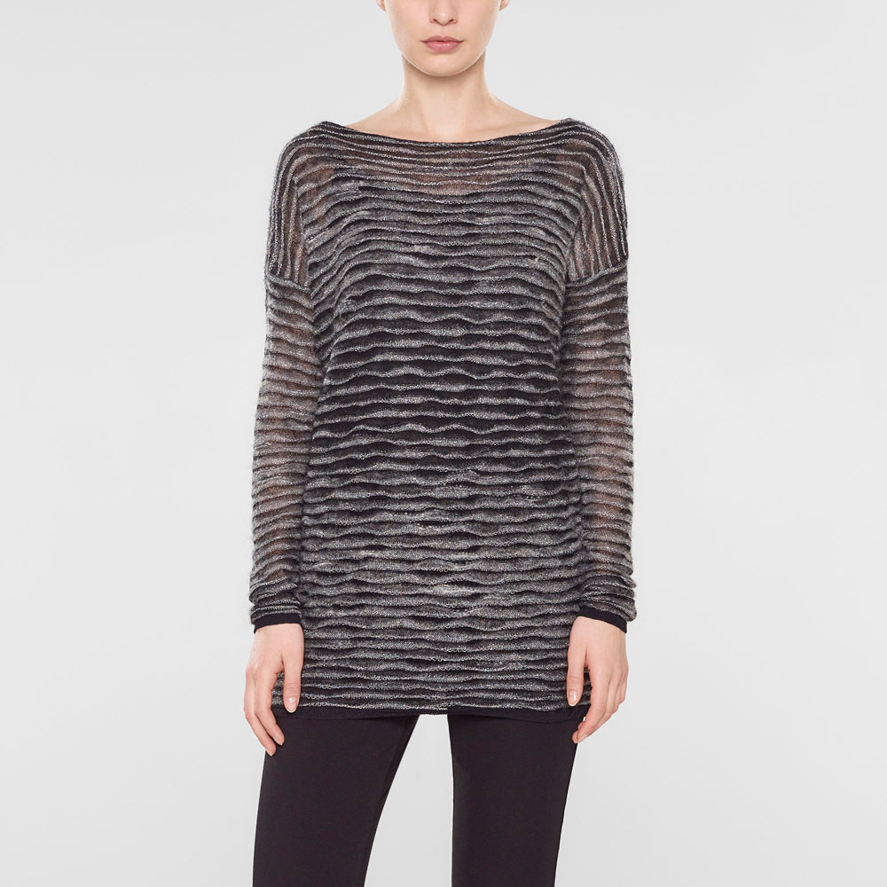 Sarah Pacini Pull long ample De face