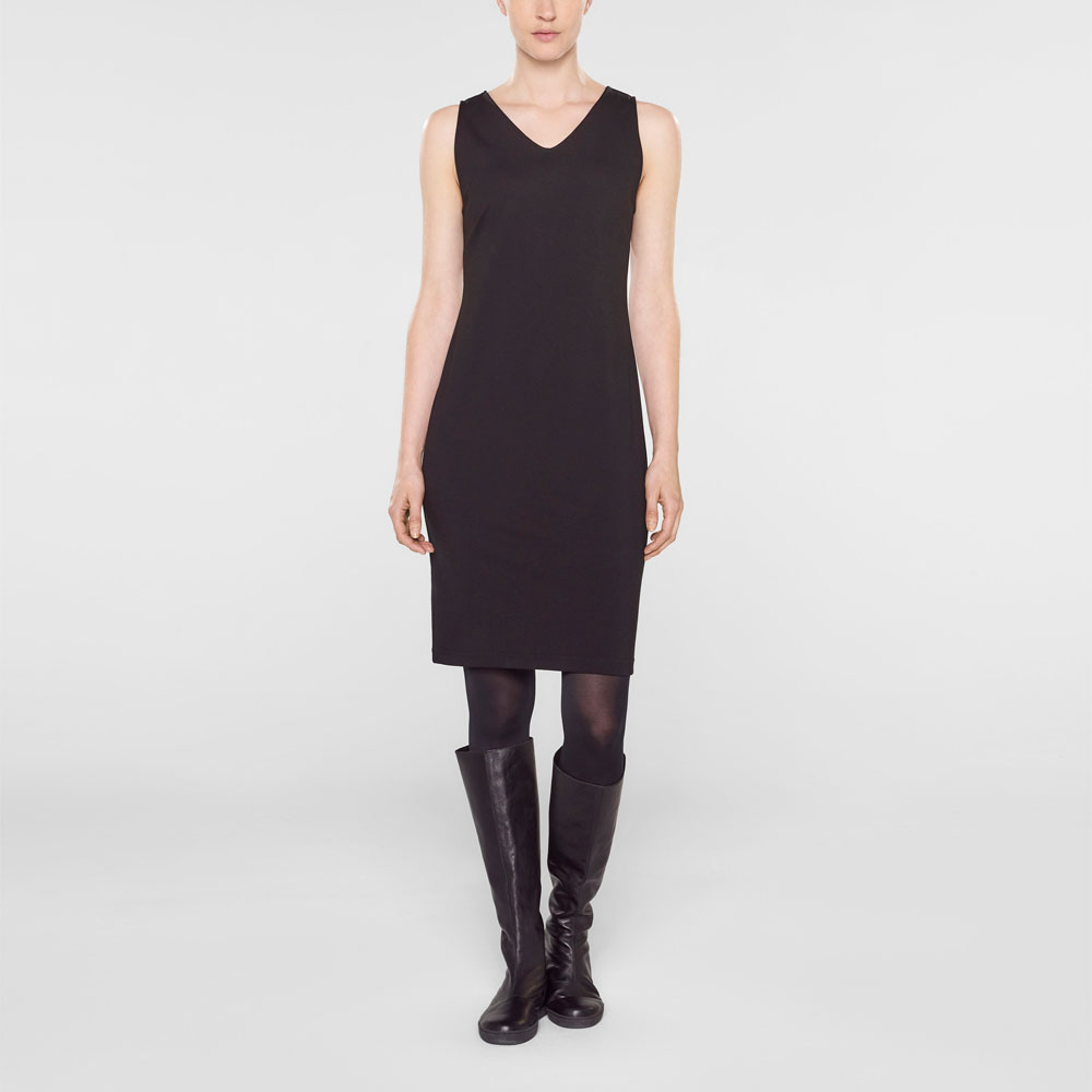 Sarah Pacini Robe courte sans manches De face