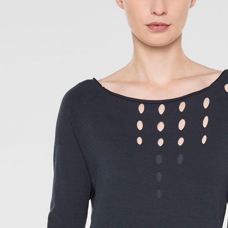 Sarah Pacini Pull long ajusté De face