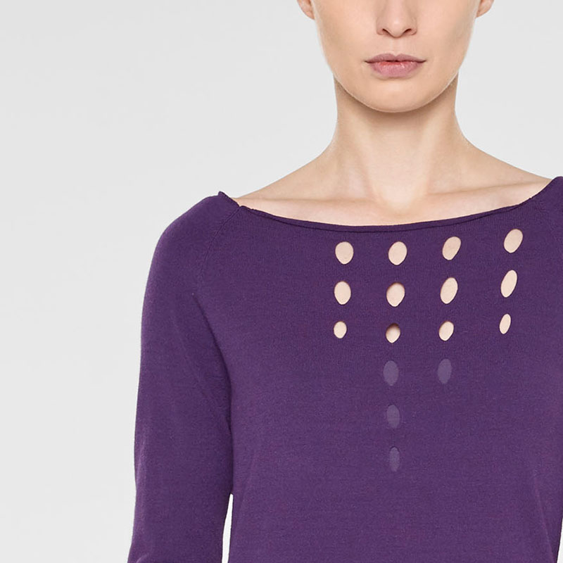 Sarah Pacini Pull long ajusté De face