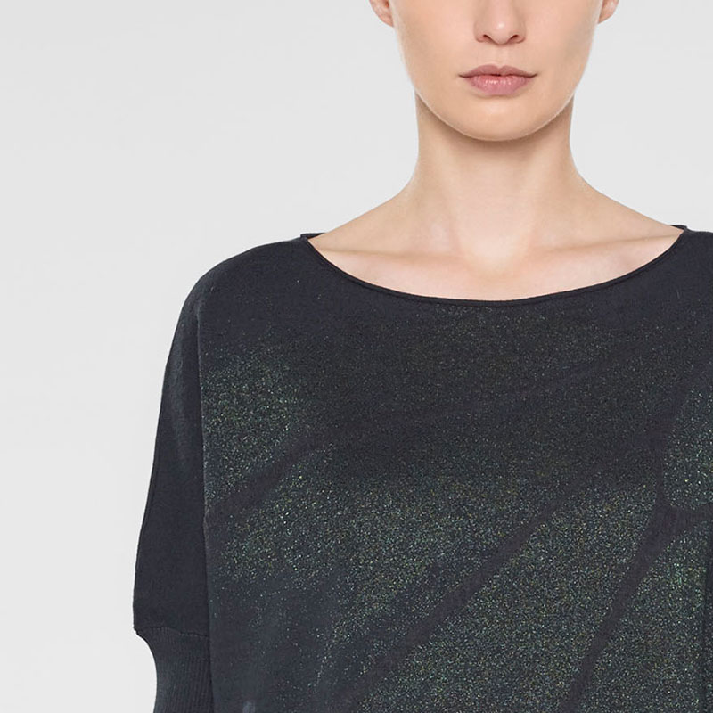 Sarah Pacini Pull long à manches 3/4 De face