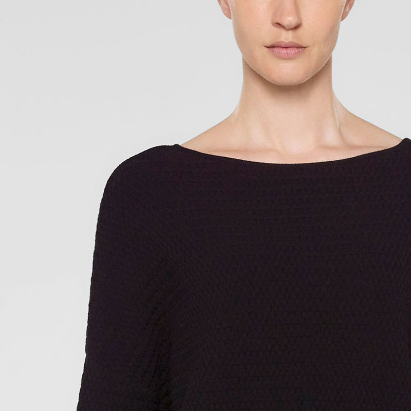 Sarah Pacini Pull court, coupe décontractée De face