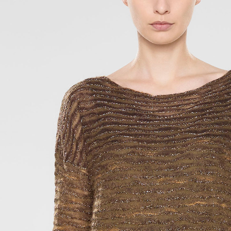 Sarah Pacini Pull long ample De face