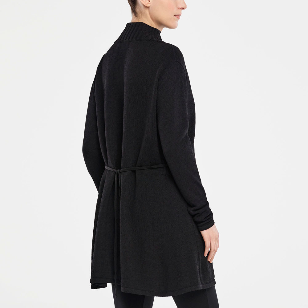 Sarah Pacini CARDIGAN LONG - PANNEAU DÉTACHABLE Derrière