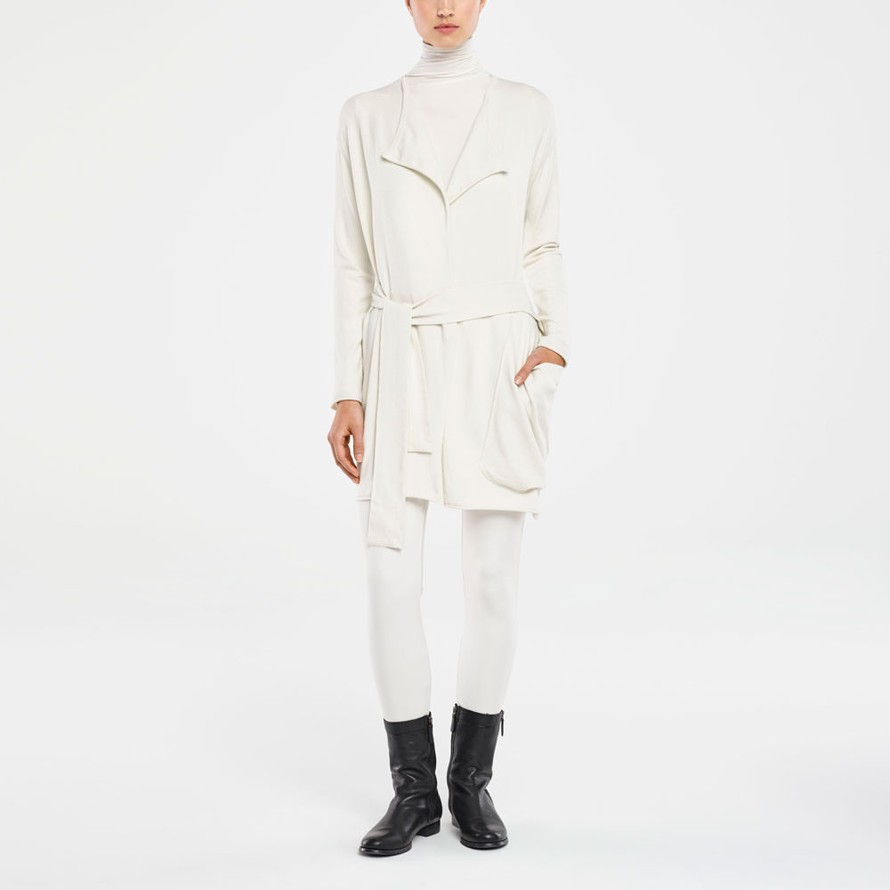 Sarah Pacini CARDIGAN LONG - POCHE X- LARGE De face