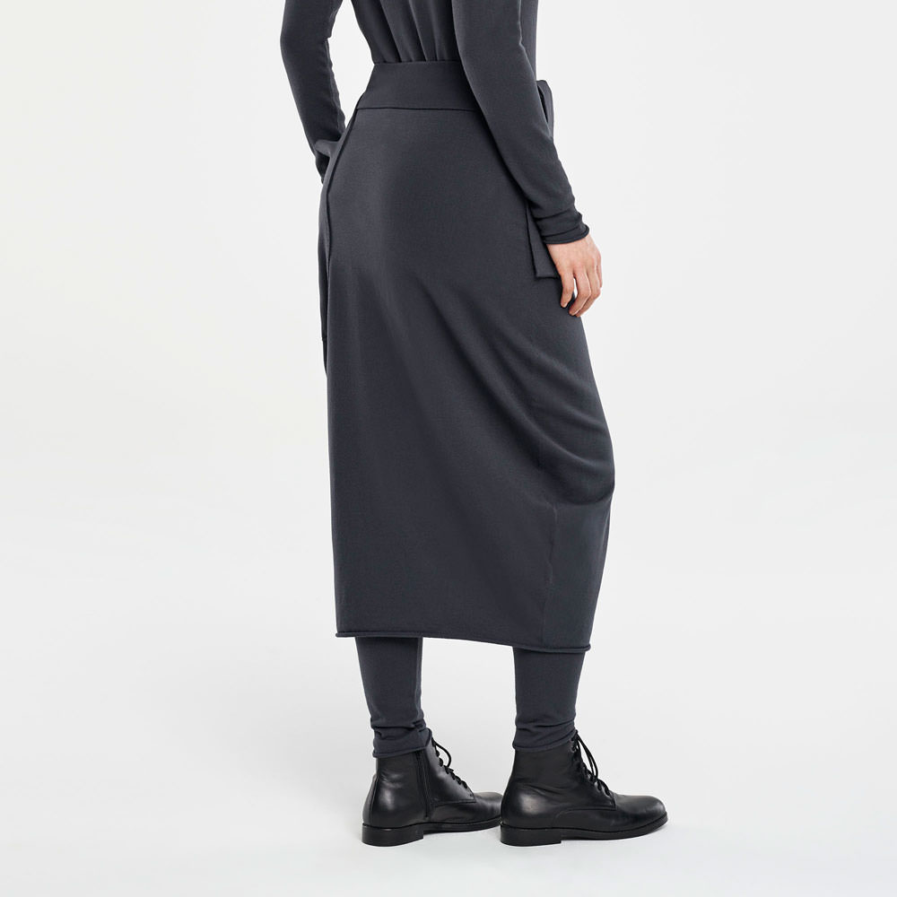 Sarah Pacini JUPE MIDI - POCHE X-LARGE Derrière