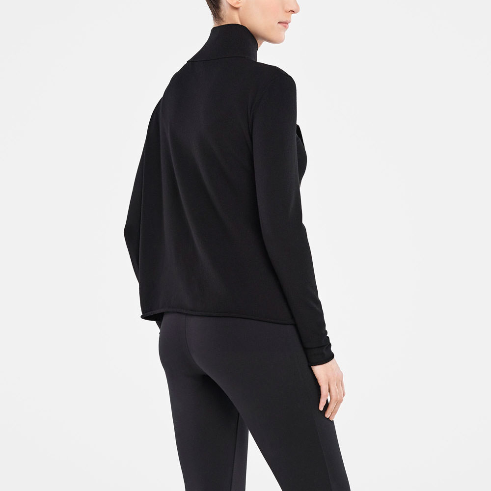 Sarah Pacini CARDIGAN ASYMÉTRIQUE Derrière