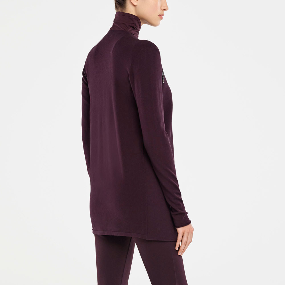 Sarah Pacini CARDIGAN LONG ASYMÉTRTIQUE Derrière
