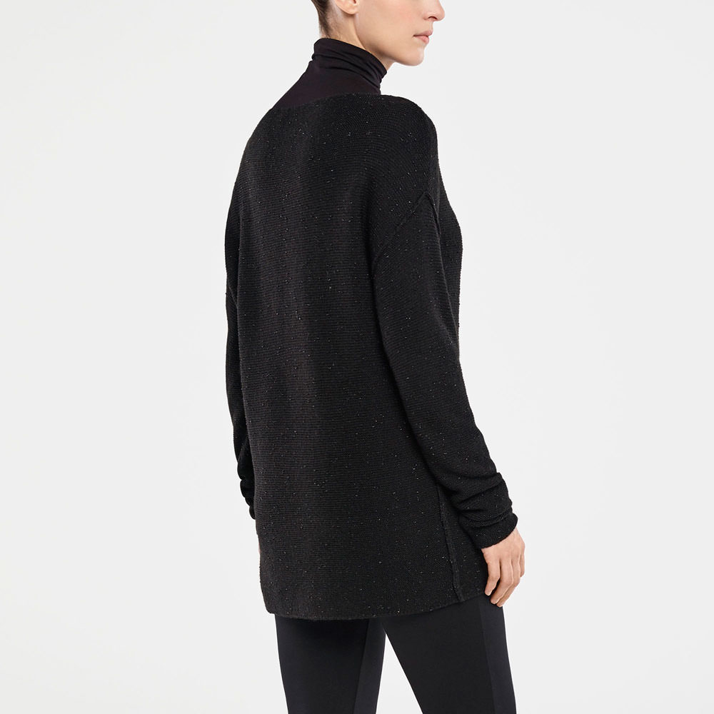 Sarah Pacini CARDIGAN REVERSIBLE - EFFET LUMIERE Derrière