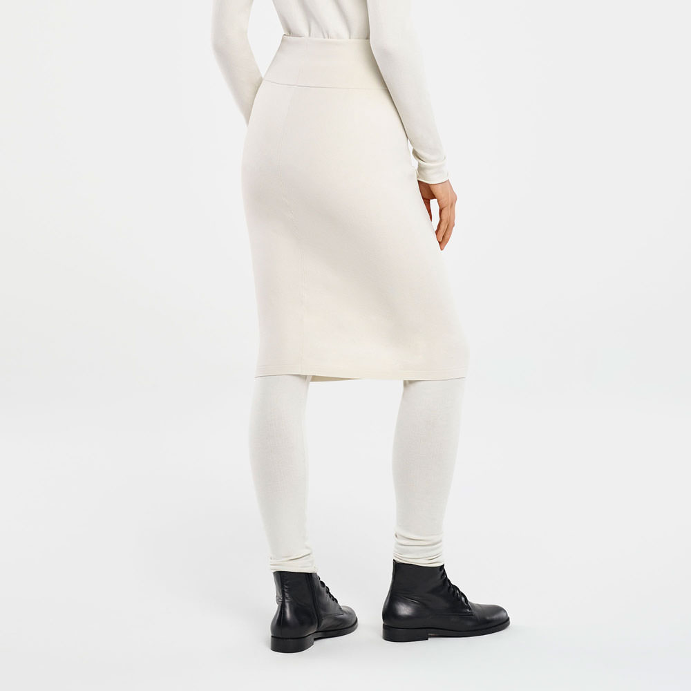 Sarah Pacini JUPE AUX GENOUX - POCHES PLAQUÉES Derrière
