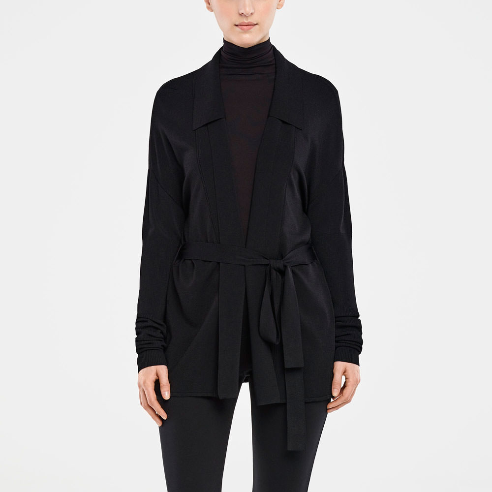 Sarah Pacini CARDIGAN LONG De face