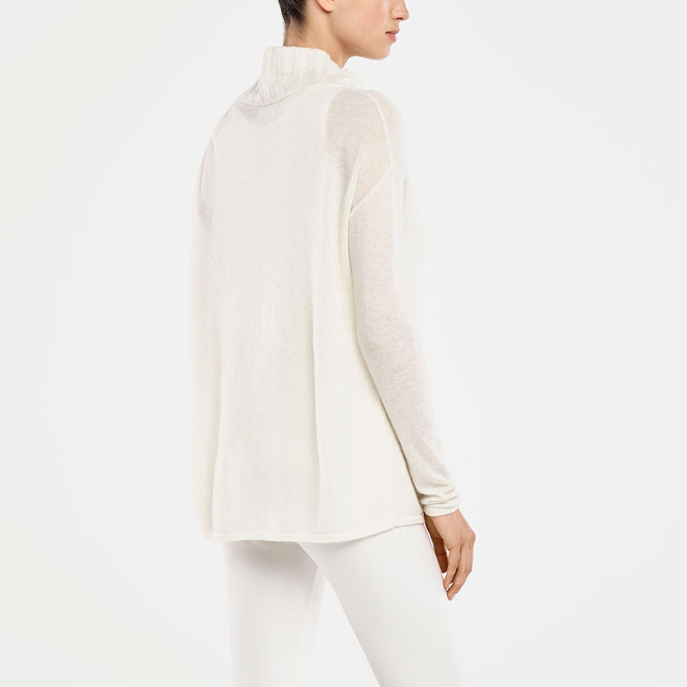 Sarah Pacini SWEATER MIT STEHKRAGEN Rück