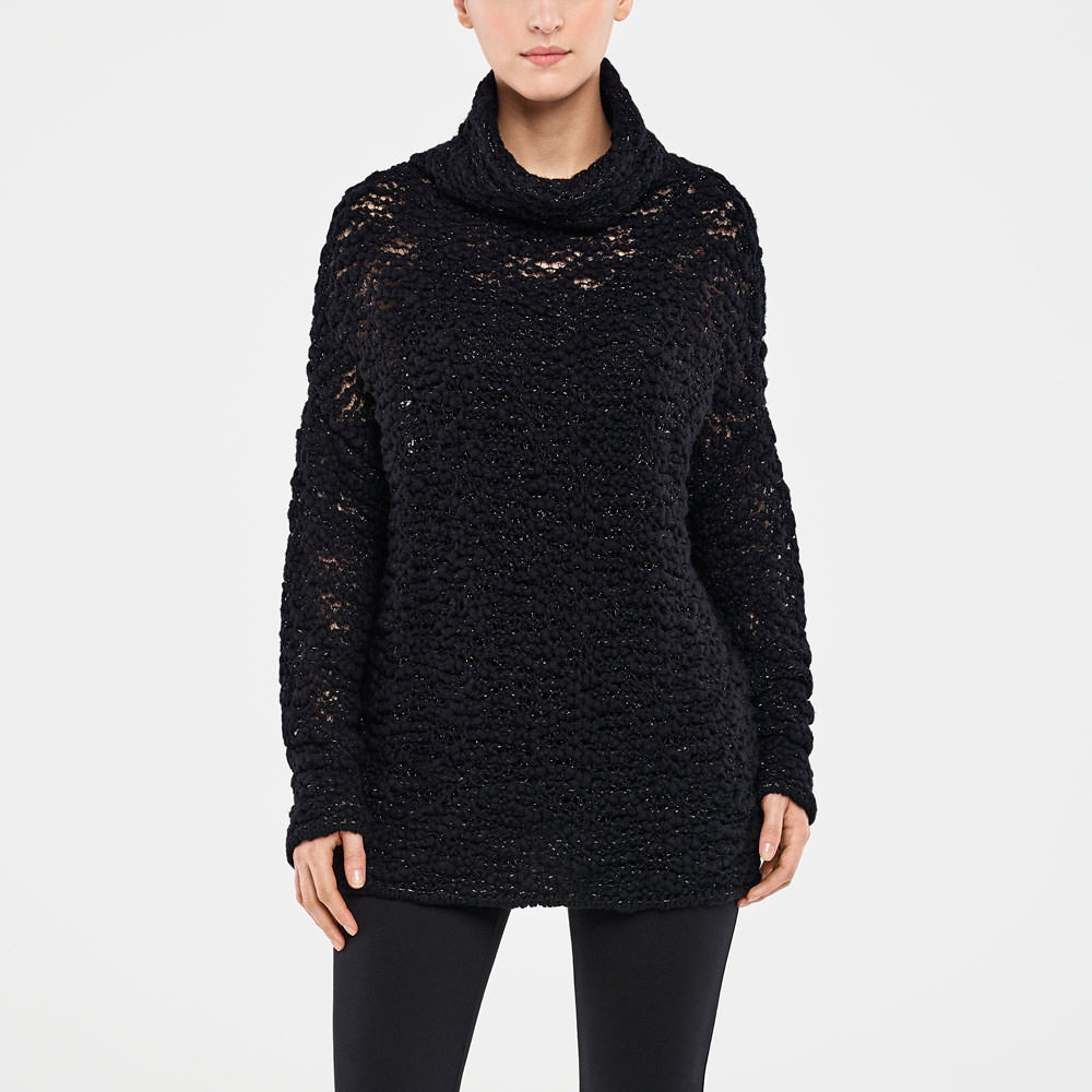 Sarah Pacini PULL LONG – TRAME BRILLANTE De face