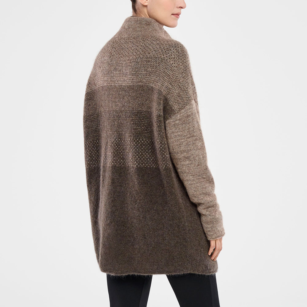 Sarah Pacini CARDIGAN LONG – EFFET OMBRÉ Derrière