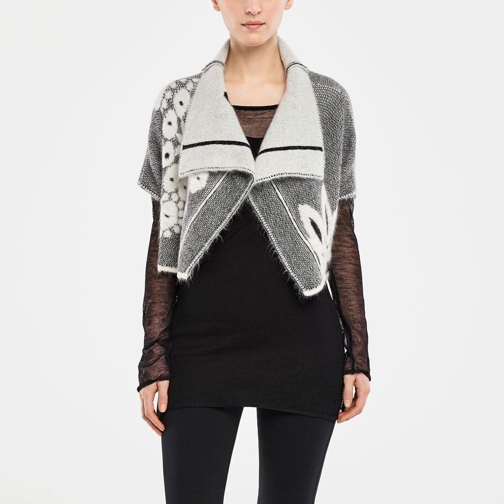 Sarah Pacini CARDIGAN COURT- JACQUARD De face