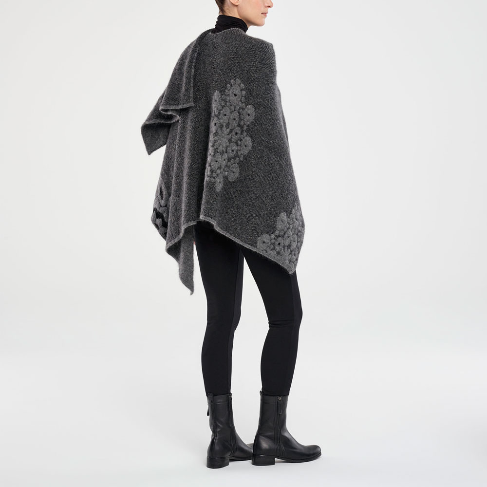 Sarah Pacini CAPE JACQUARD Derrière