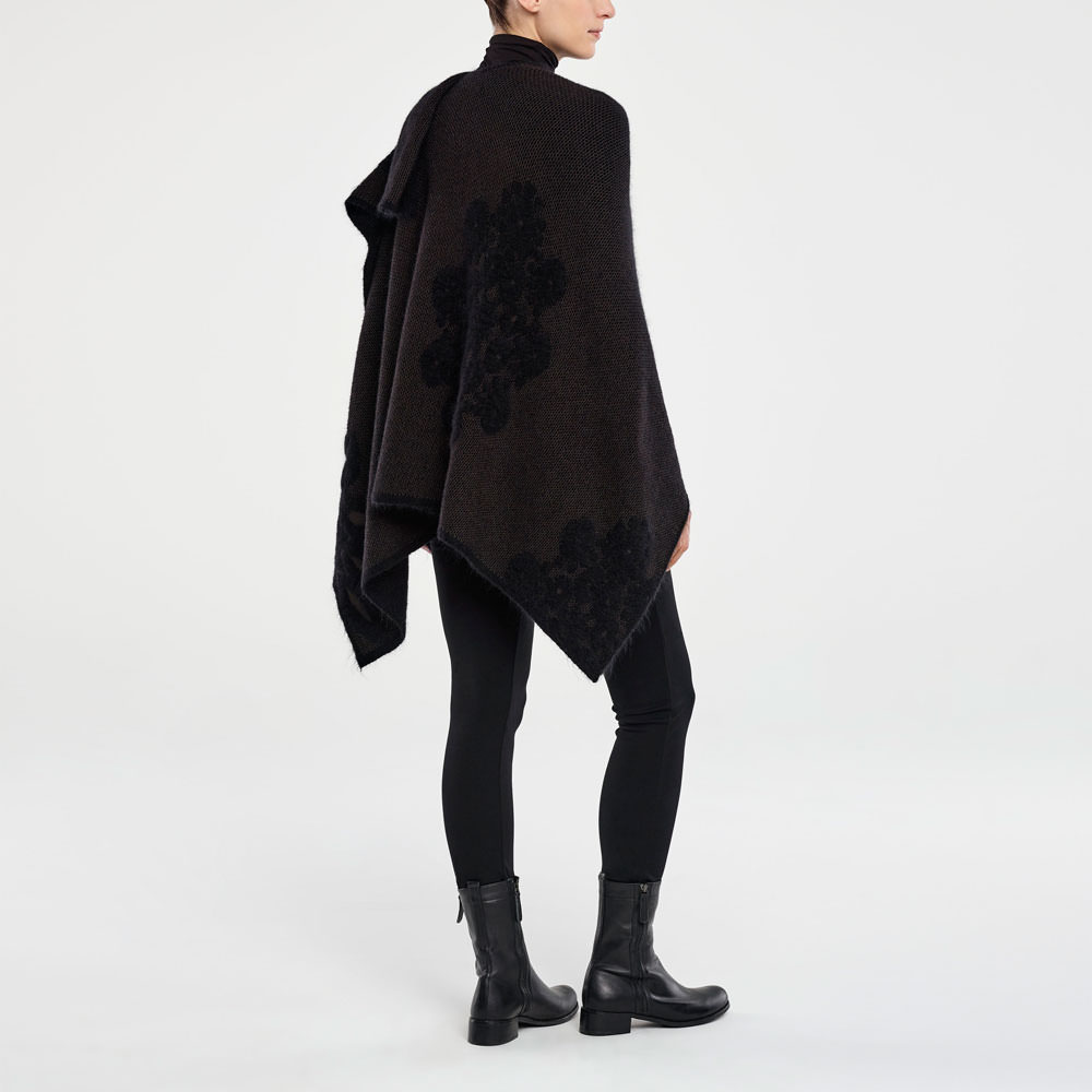 Sarah Pacini CAPE JACQUARD Derrière