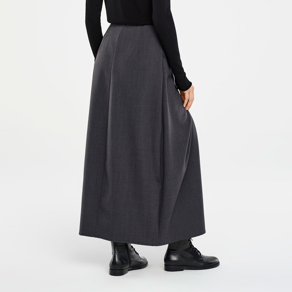 Sarah Pacini JUPE ASYMÉTRIQUE Derrière