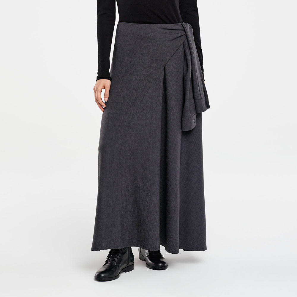 Sarah Pacini JUPE GITANE De face